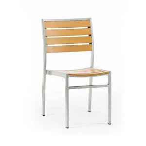 Restoran alyuminiy stullar tashqi mebel mehmonxona Beach Resort Yaxshi sifat